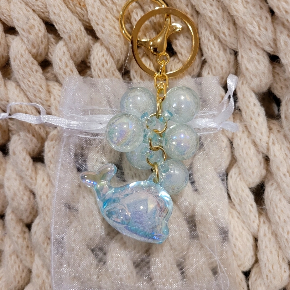 Whale keychain